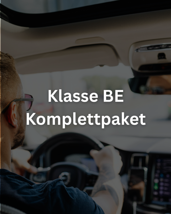 Klasse BE Anhängerführerschein Komplettpaket Fahrschule Behrend